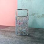Kelebek Desen Simli Taşlı İphone 17 Pro Max Kılıf