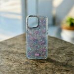 Fiyonk Desen Taşlı İphone 16 Pro Max Kılıf
