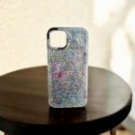 Simli Desen Taşlı İphone 15 Kılıf