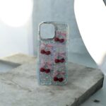 Kiraz Desenli İphone 16 Pro Max Kılıf