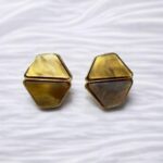 Pearl Kehribar Ton Küpe