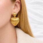 Golden Heart Küpe
