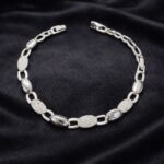 Oval Taş Detaylı Bileklik