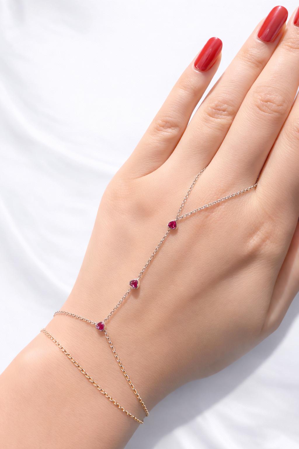 şahmeran 6 Pembe Kalp Detay Şahmeran - Görsel 1