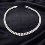 Silver Su Yolu Taşlı Bileklik