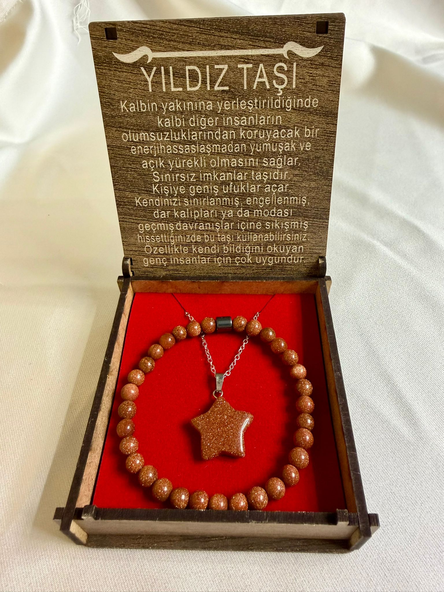 yıldıztaşı Yıldıztaşı Kolye & Bileklik Seti - Görsel 1